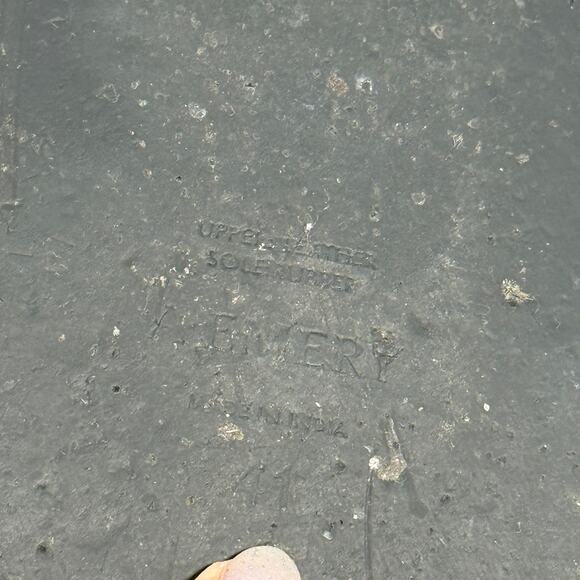 A.Emery Jalen Suede and Leather Strappy Sandals Size 41 10 Brown - Picture 12 of 12